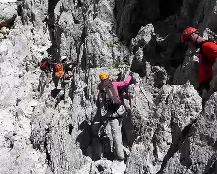 PXL079 J4 - Via Ferrata Santner : Partie sécurisée