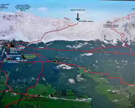 PXL137 J8 - Corvara : En route pour le refuge de Fanes via le téléphérique Santa Croce