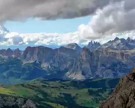 PXL186 J10 - Arrivée au refuge Lagazuoi et sa vue