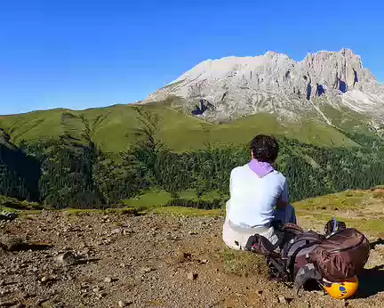 PXL042 Découverte du Val Duron et du massif du Sasso Piatto, dans lequel nous pénétrerons le lendemain.