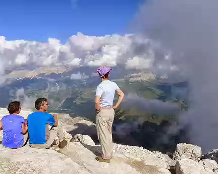 PXL072 Vue du sommet du Piz Boé.