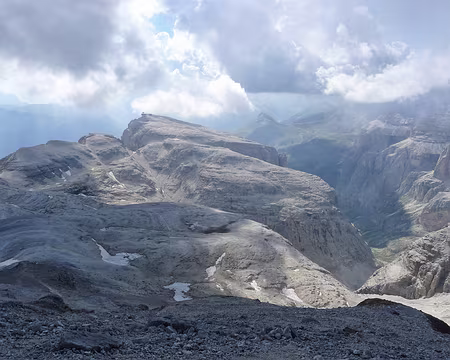PXL073 Vue du sommet du Piz Boé.