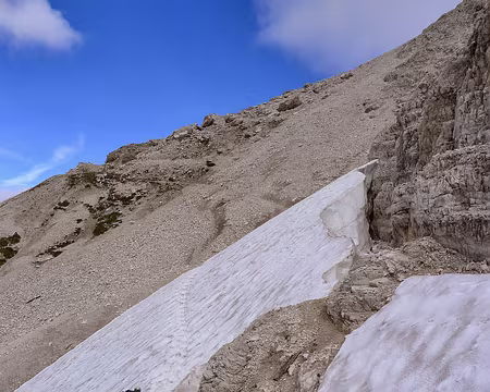 PXL201 La Strada degli Alpini et ses passages sur névé.