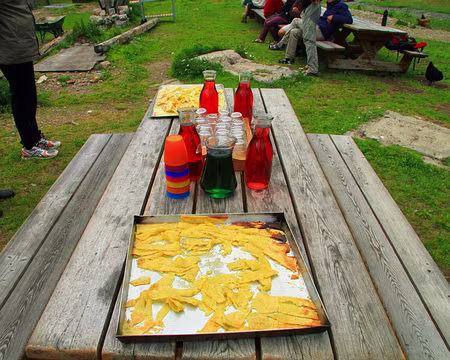 PXL087 La socca, spécialité niçoise.