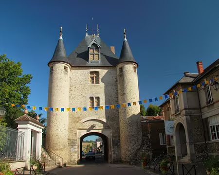 PXL064 Deux herses permettaient d’assurer la sécurité et la défense de la ville face à l’ennemi.