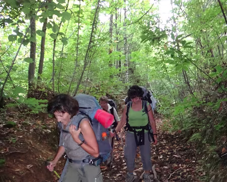 PXL003 on regarde bien où on pose le pied pour ce passage boueux