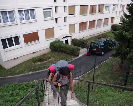 PXL059 Dernière montée avant de prendre le train à Combs-la-Ville