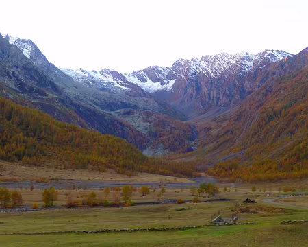 PXL098 La Conca del Pra, vue du refuge Jervis.