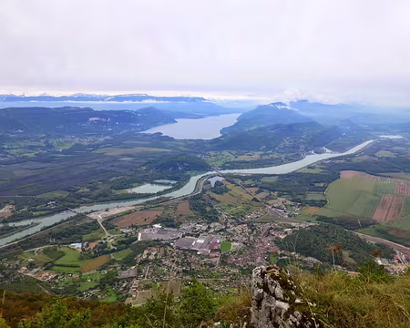 PXL002 La vallée du Rhône et le lac du Bourget (point de vue de Fenestre)