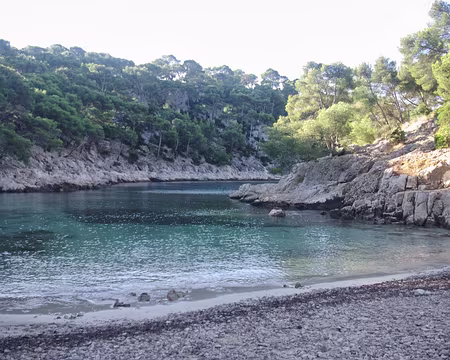 La calanque de Port-Pin sans personne ! La calanque de Port-Pin sans personne !