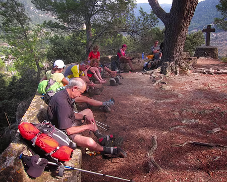 PXL070 Pique-nique au-dessus de Valldemossa