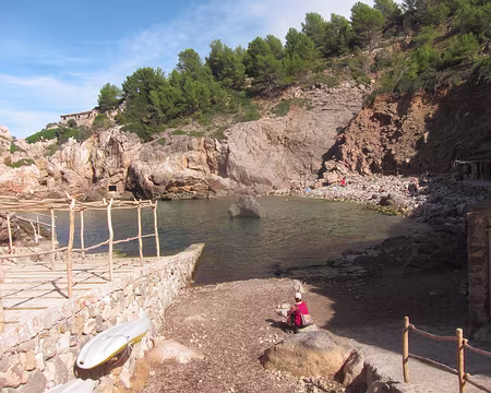PXL107 Cala de Deia, bière et baignade