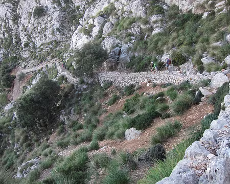 PXL170 Descente restaurée vers Lluc