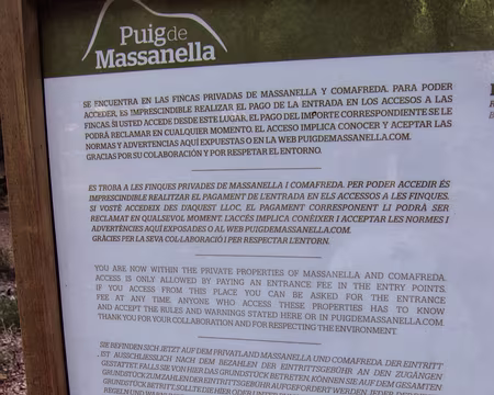 PXL190 Péage pour randonneurs que nous avons évité