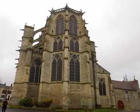 PXL002 Choeur de l'église de St-Sulpice-de-Favières (XIII-XIVè s.)