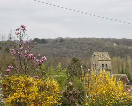 PXL025 Clocher de l'église de Sermaise