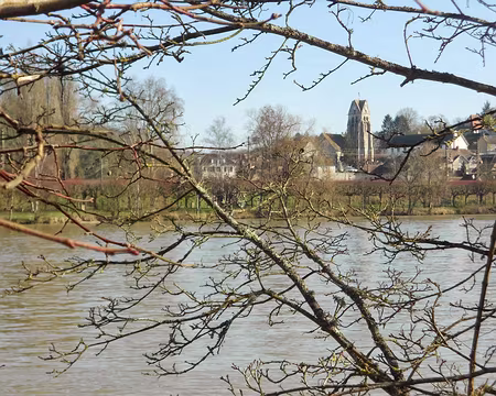 PXL005 Eglise St-Martin, clocher du XIIè s., Fontaine-le-Port