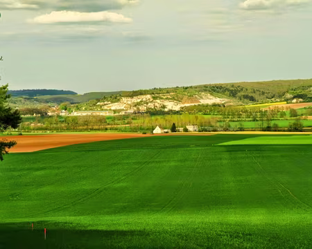 PXL043 Carrières de la come à Ravières, pierre de calcaire dur.
