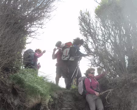PXL163 le sentier côtier a été emporté par les tempêtes hivernales