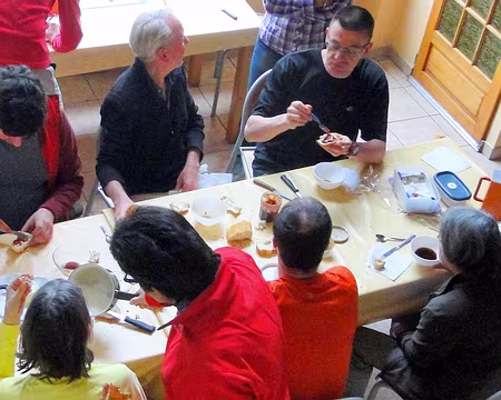PXL025 Confitures maison, bravo à Odile pour le repas de la veille.