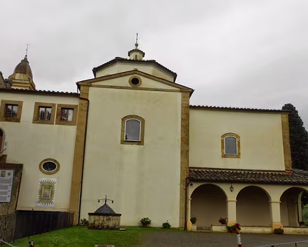PXL175 Sanctuaire de Pancole, lieu de pélerinage, car la Vierge Marie apparut en 1668 à la jeune sourde-muette Bartolomée Ghini