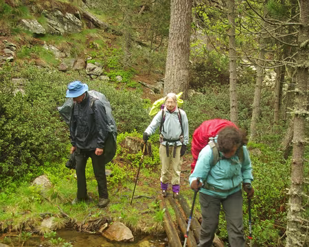Petit sentier un peu glissant Petit sentier un peu glissant
