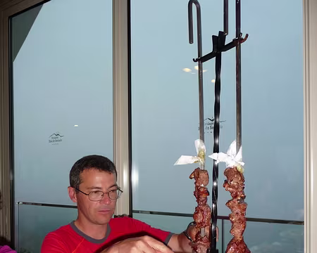 PXL083 J11-Pico Grande : Hôtel Eira do Serrado - Brochette de boeuf pour se refaire une santé