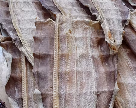 PXL127 J13-Funchal : Mercado dos Lavradores - Morue séchée