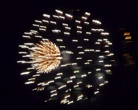 PXL148 J13-Funchal : Feu d'artifice pour notre dernier soir