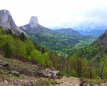 PXL013 Montée au Pas de l'Aiguille après 2h de pluie