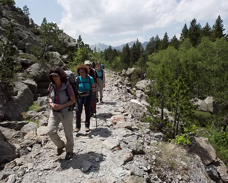 FM9A0148 Étrange cette sorte de voie romaine en pleine montagne...