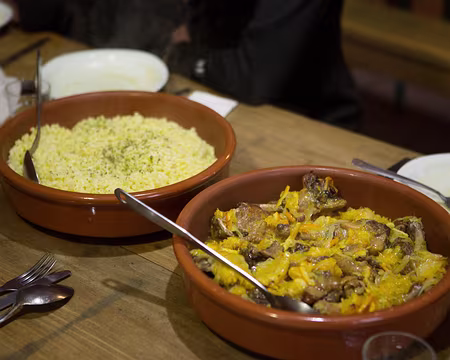 FM9A0781 Pour nous remettre de nos émotions, le gardien nous a préparé un délicieux canard à l’orange ! (Notez que le canard est un oiseau aquatique)