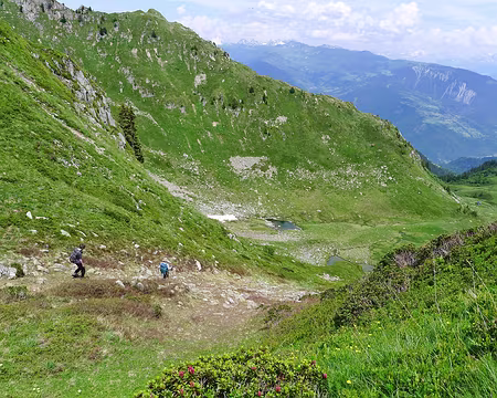 DSC03059e Oui, c'est bon ! Redescente sur le versant opposé.