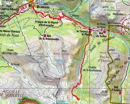 PXL000 Samedi : de Bramans au Plan des Eaux(+1390 m - 15 km)