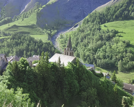 Arrivée à la Grave Arrivée à la Grave