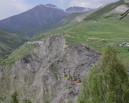 Le téléphérique nous salue Le téléphérique nous salue