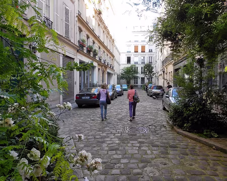 PXL010 Le Passage Ste-Avoie suit le tracé de l'enceinte Philippe-Auguste