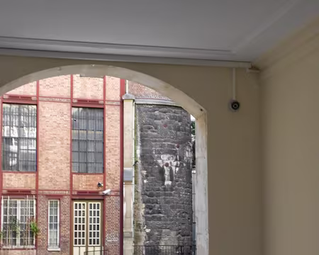 PXL011 Vestiges de tour au sein du Crédit Municipal, rue des Francs-Bourgeois