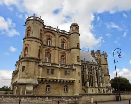 PXL015 La chapelle St-Louis, style gothique rayonnant, XIIIè s.