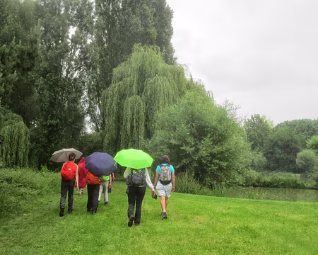 PXL004 quelques gouttes font sortir les parapluies