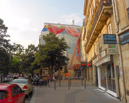 PXL009 Emplacement du bastion du Temple (8è) de l'enceinte Charles V.