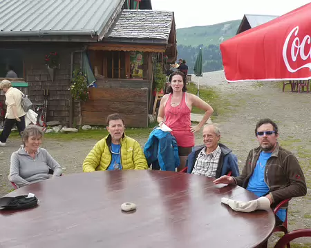PXL011 Refuge de la Haute Bise au col de Bassachaux.