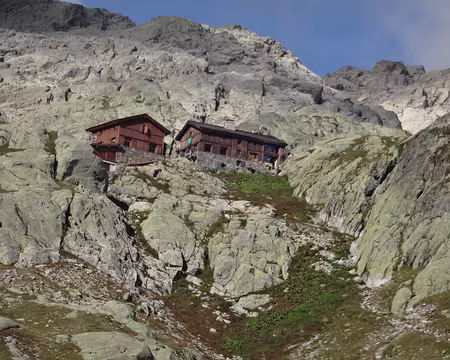 01d2 Le refuge du lac blanc...