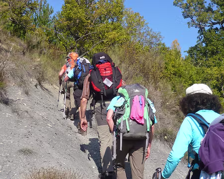 PXL013 Montée à la crête du Molard.