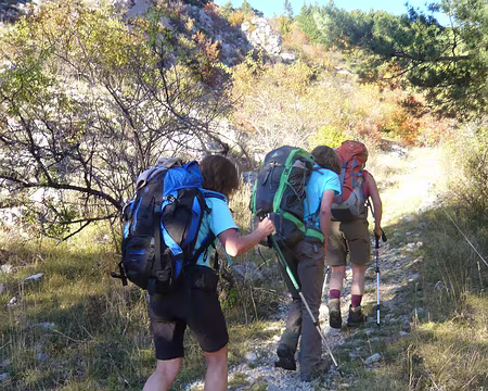 PXL050 Dernière montée avant le gîte de Villauret.