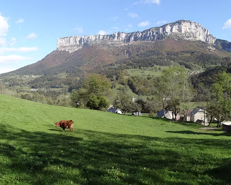 Le Granier vu de la vallée d'Entremont Le Granier vu de la vallée d'Entremont
