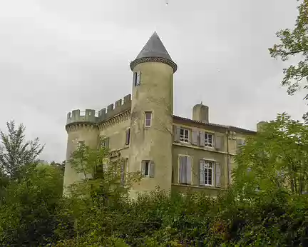 PXL015 Le Château Loubet à La Bégude-de-Mazenc, maison forte médiévale, reconstruite au XVIIè s., résidence du Président de la République Emile Loubet (1838-1929) en...