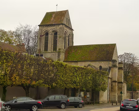 PXL028 l'église de St-Ouen l'aumone quartier de l'église