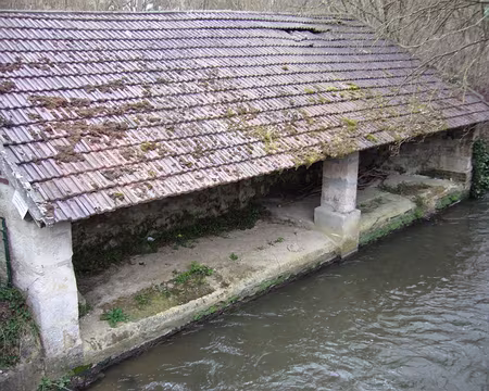 PXL019 Le lavoir au bord du Sausseron à Nesles La Vallée