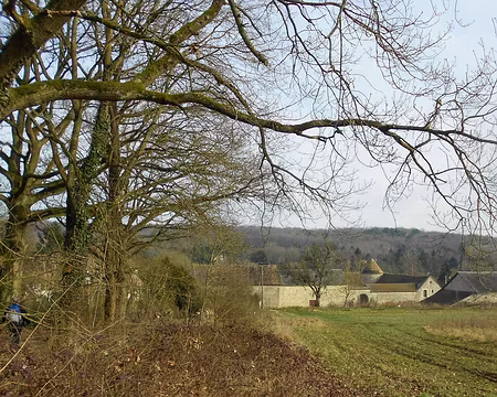 PXL001 Ancienne ferme seigneuriale construite vers 1400, hameau de Rouillon, près de Dourdan